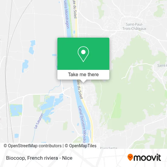 Biocoop map