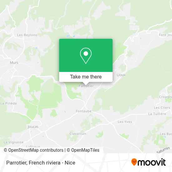 Parrotier map