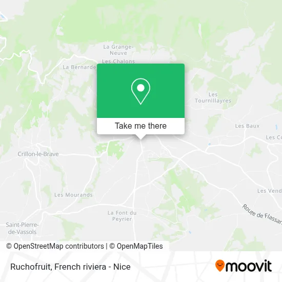 Ruchofruit map