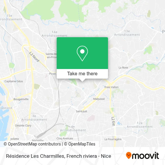 Résidence Les Charmilles map
