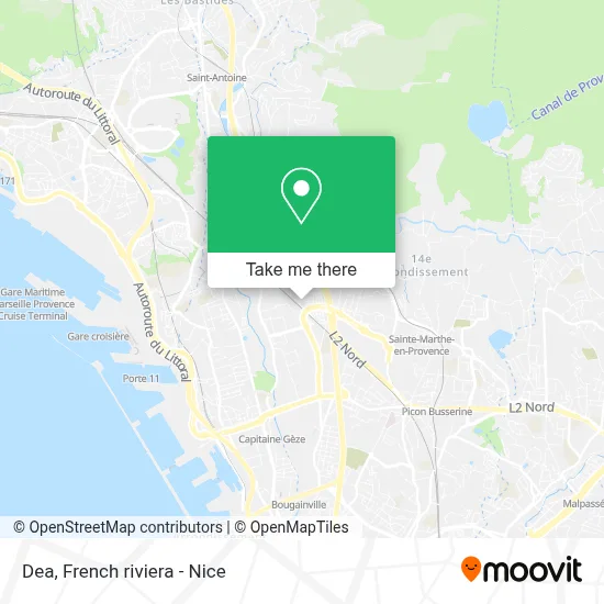 Dea map