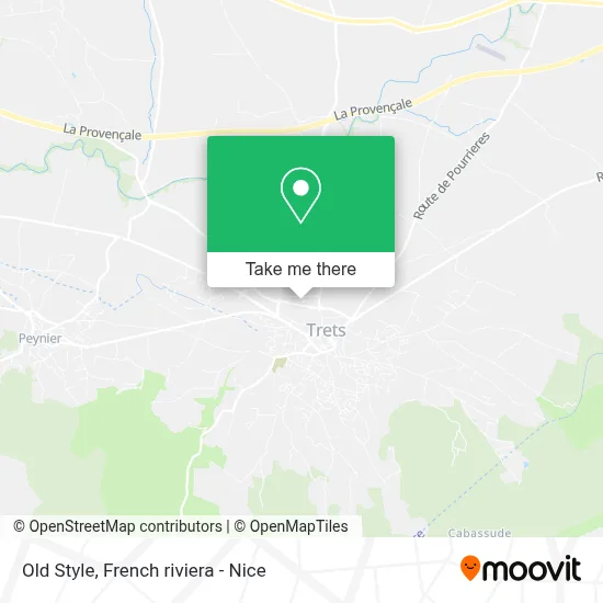 Old Style map