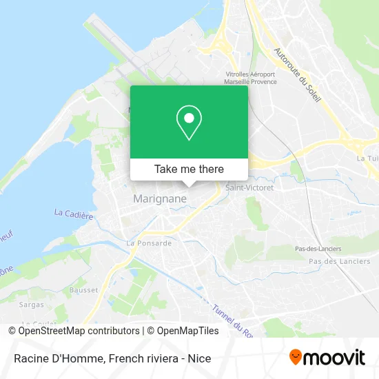 Racine D'Homme map