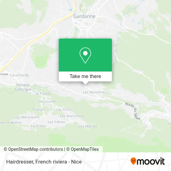 Coiffeur map