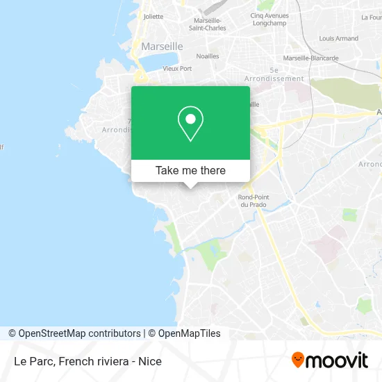 Le Parc map