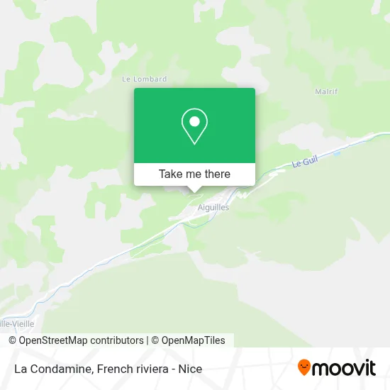 La Condamine map