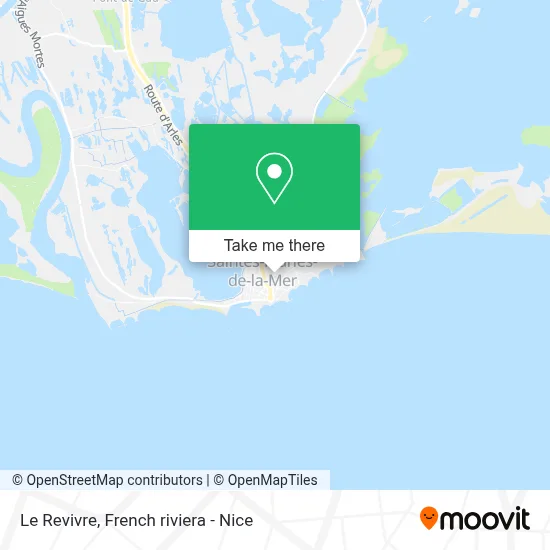 Le Revivre map