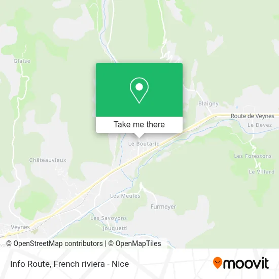 Info Route map