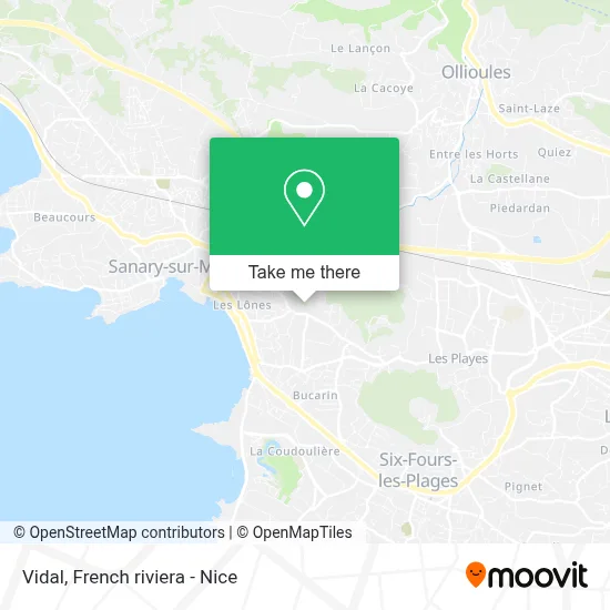 Vidal map