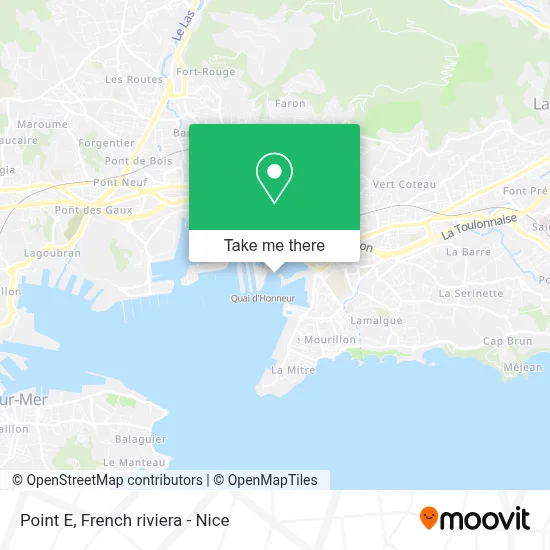 Point E map