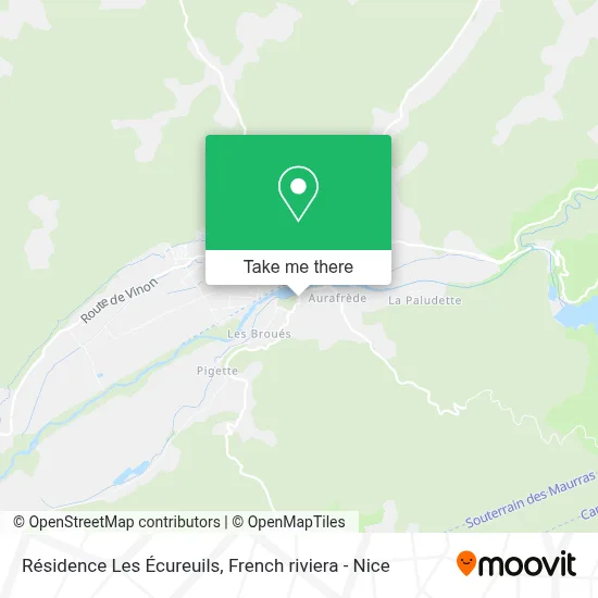 Résidence Les Écureuils map