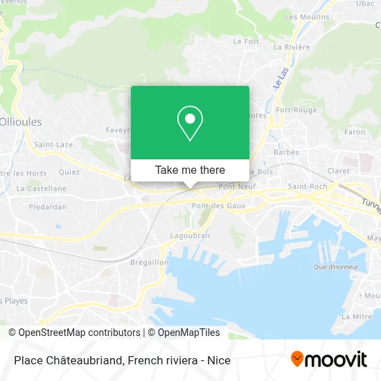 Place Châteaubriand map