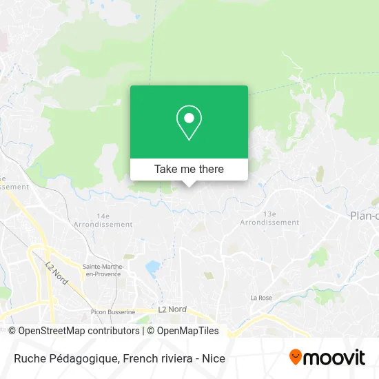 Ruche Pédagogique map