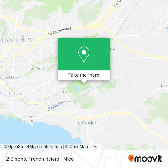2 Bisons map