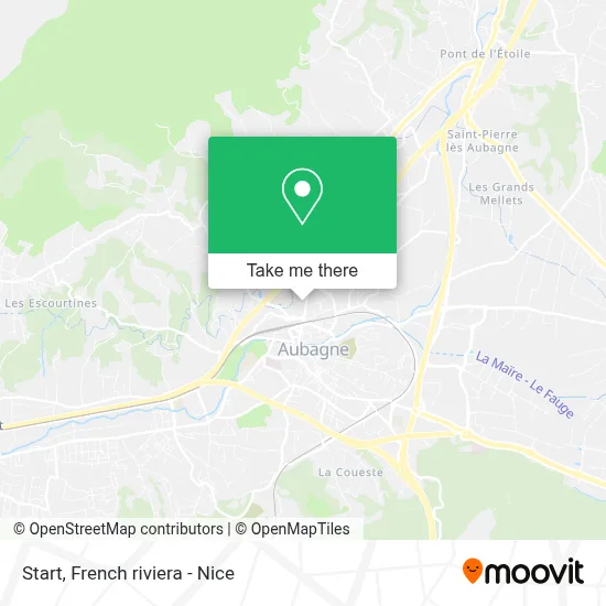 Start map