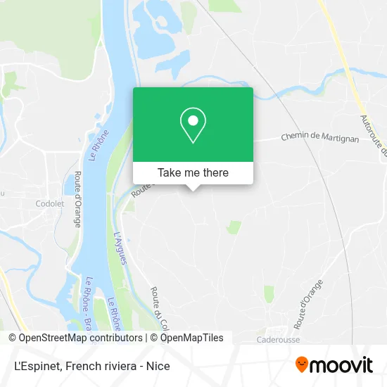 L'Espinet map
