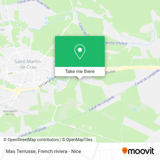 Mas Terrusse map