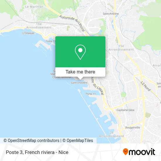 Poste 3 map