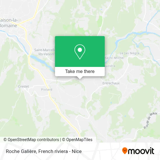 Roche Galière map