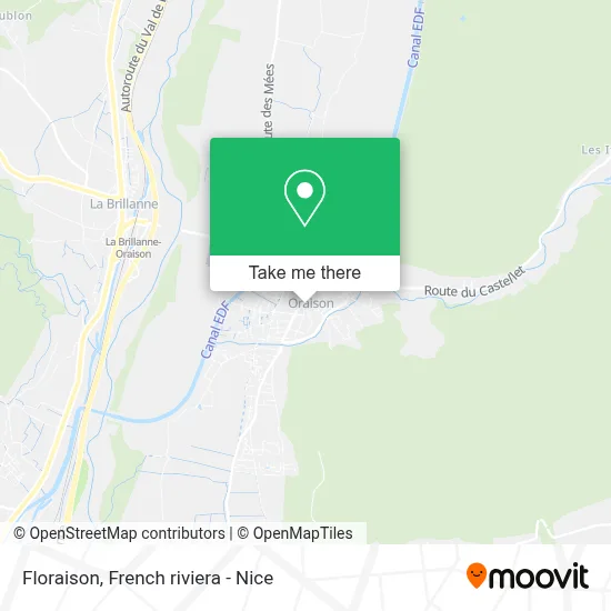 Floraison map