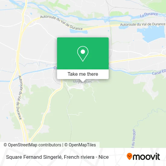 Square Fernand Singerlé map