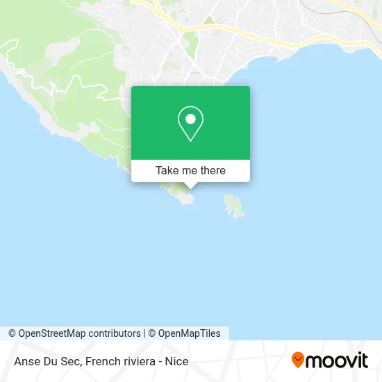 Anse Du Sec map