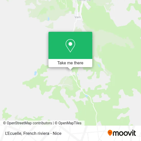 L'Ecuelle map