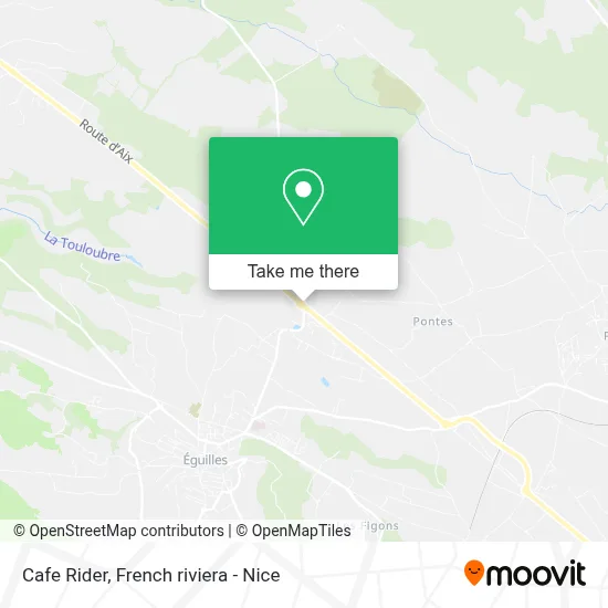 Cafe Rider map