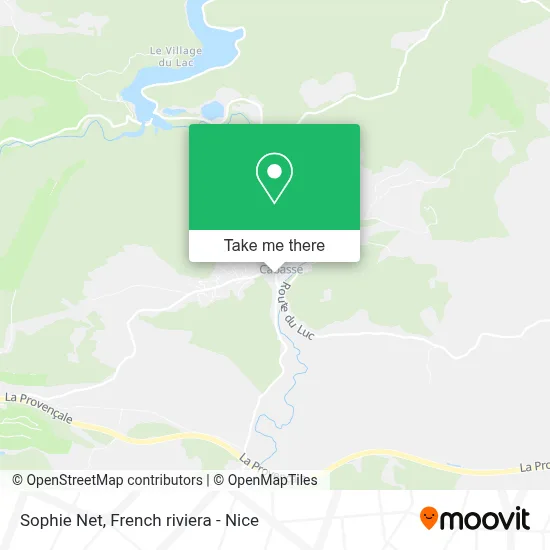 Sophie Net map