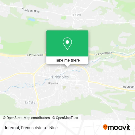 Internat map