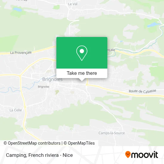 Camping map