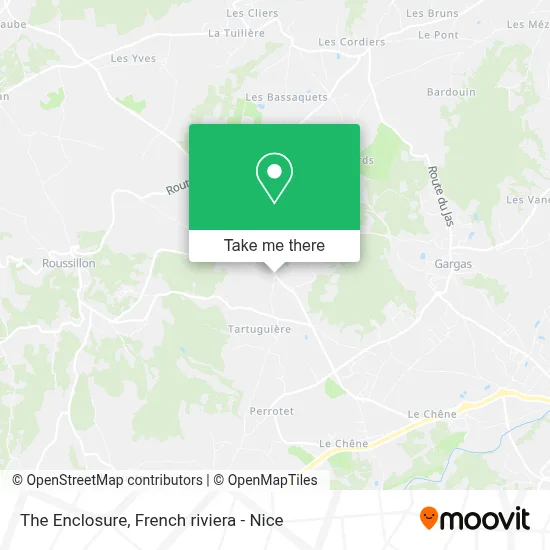 Le Clos map