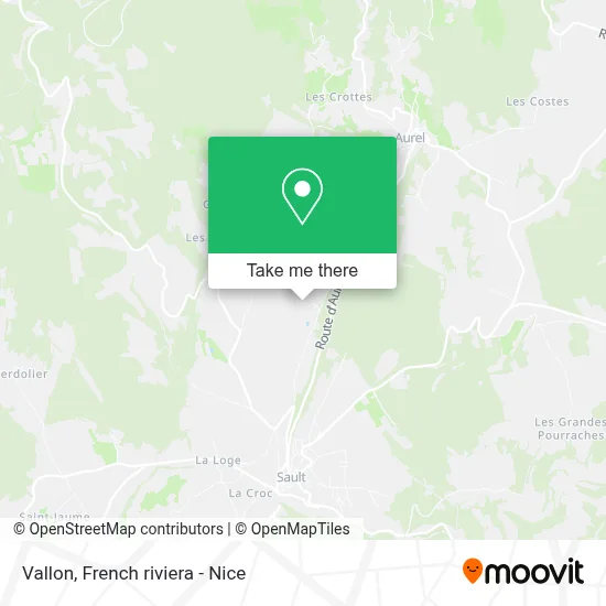 Vallon map