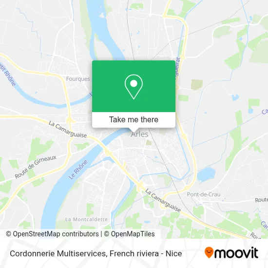 Cordonnerie Multiservices map