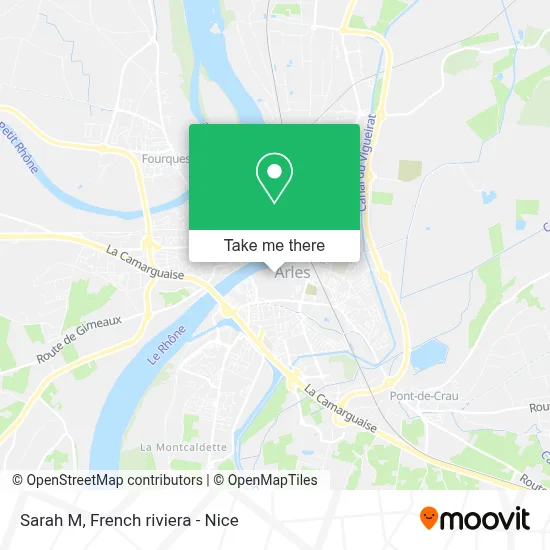 Sarah M map