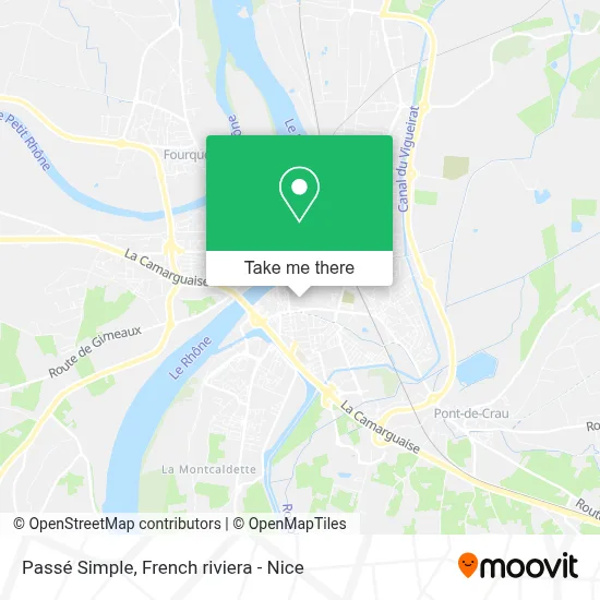 Passé Simple map