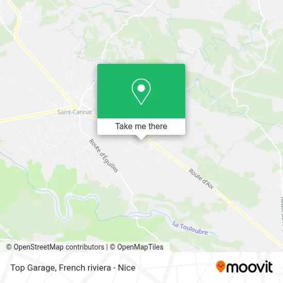 Top Garage map