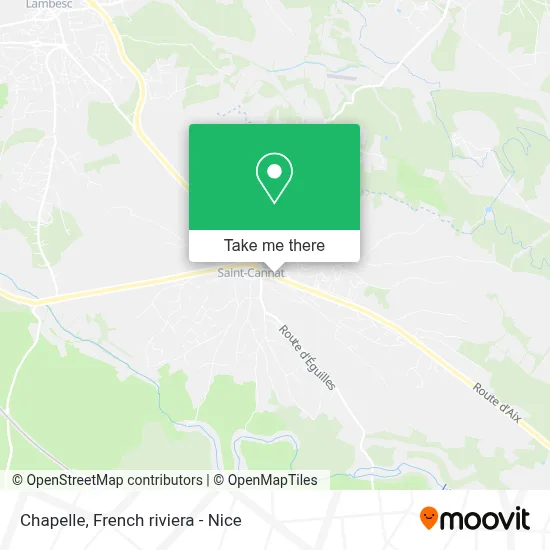 Chapelle map