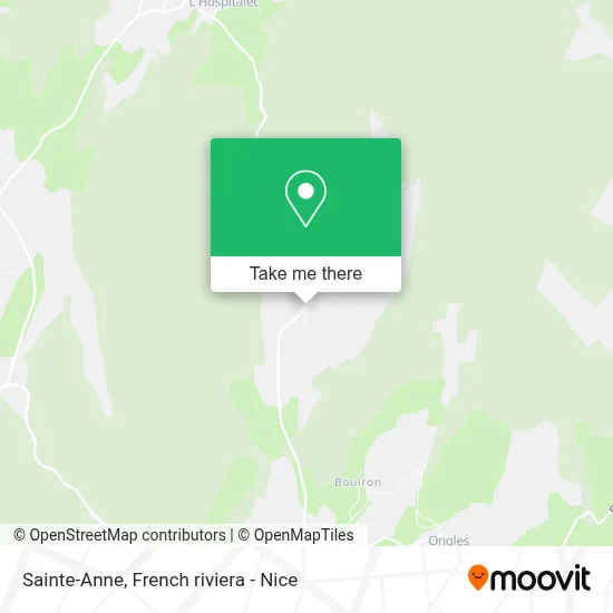 Sainte-Anne map