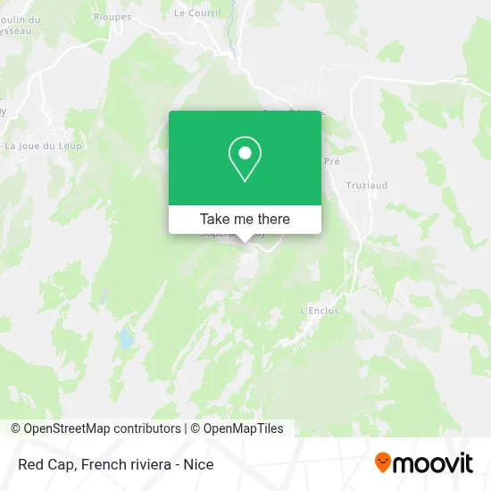 Mapa Red Cap