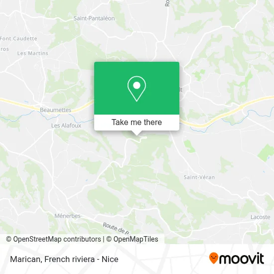 Marican map