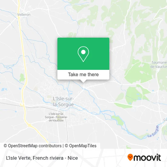 L'Isle Verte map