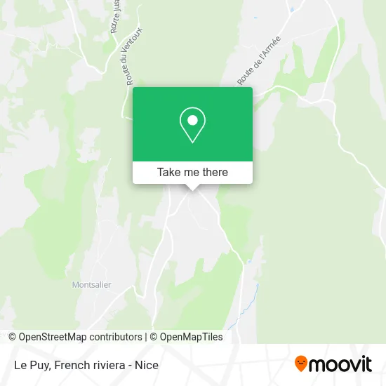 Le Puy map