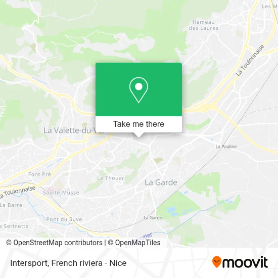 Intersport map