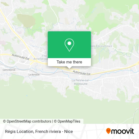 Régis Location map