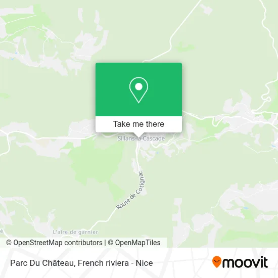 Parc Du Château map