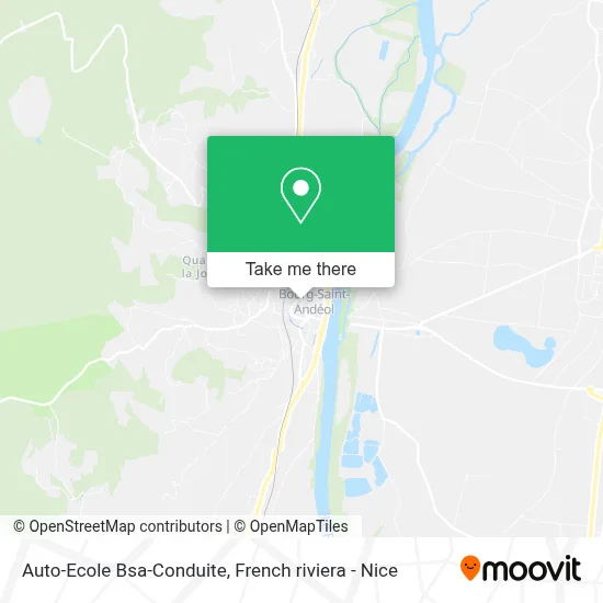 Auto-Ecole Bsa-Conduite map