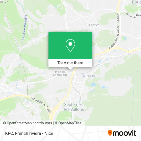 Kfc map