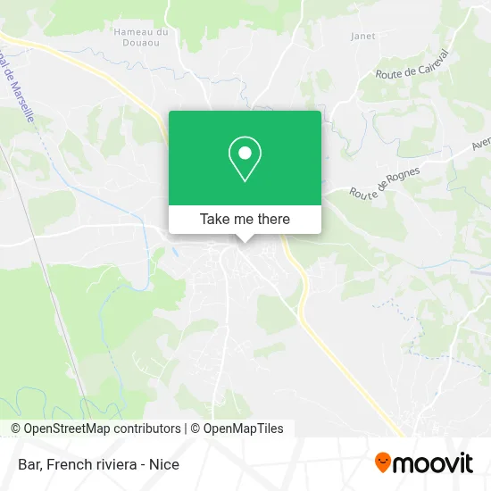 Bar map