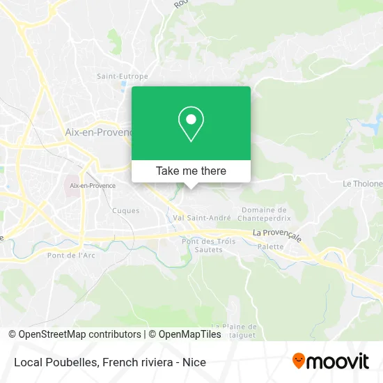 Local Poubelles map